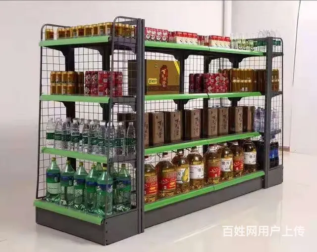 批发超市商店便利店货架收银台烟酒柜士多店药店货架厂 - 图片 6