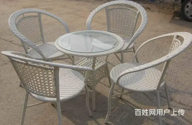 广州藤桌出租藤椅出租户外桌椅出租阳台桌椅出租 - 图片 4