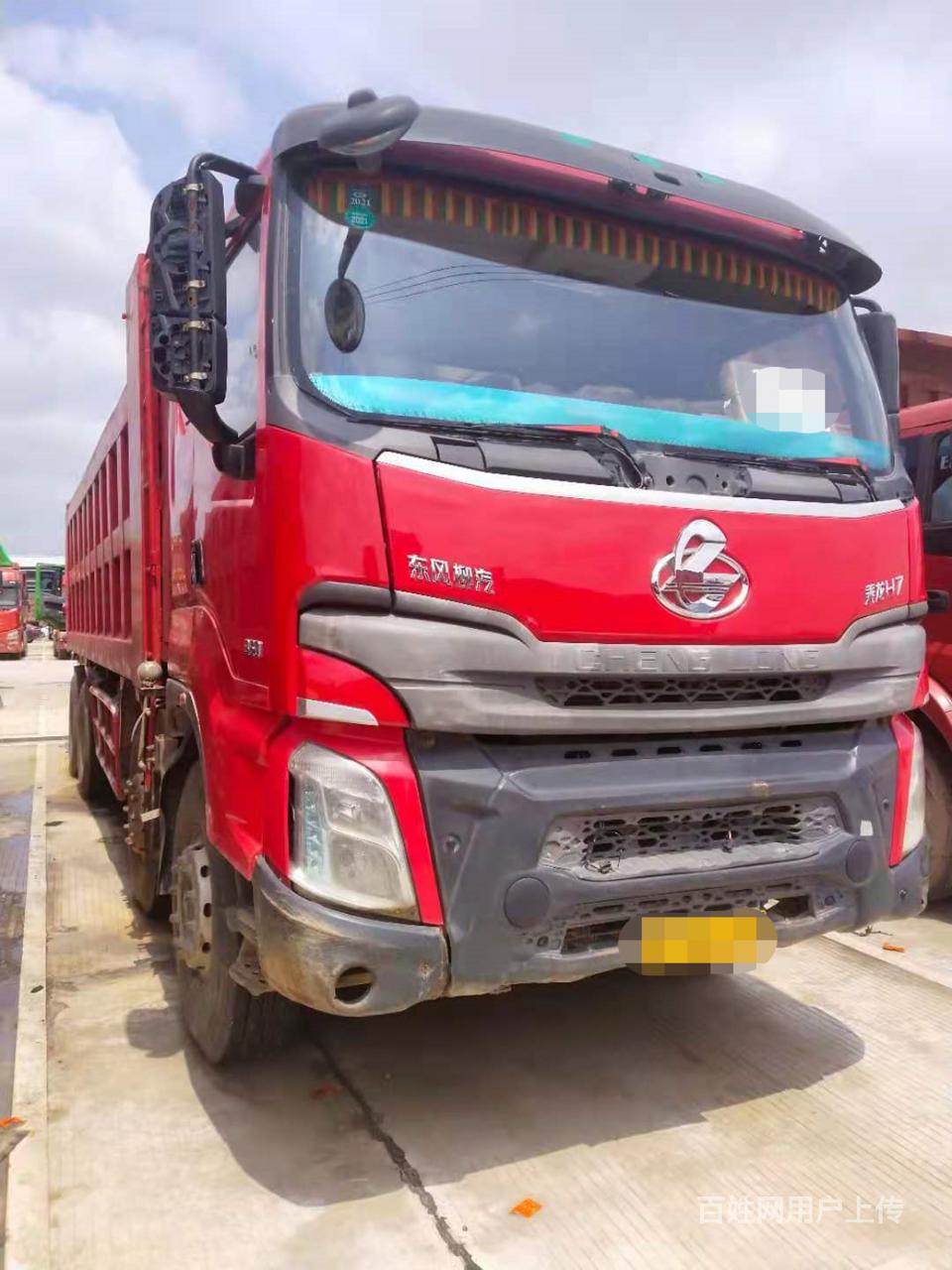 东风柳汽 乘龙h7 自卸车7米6货箱350马力国5