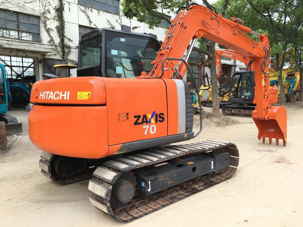 纯进口日立70-3挖掘机 车况精品 三大件完好