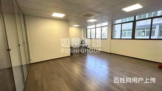 写字楼出租采光好精装平层层高4.5米办公店里钥匙过百把可对比 - 图片 4