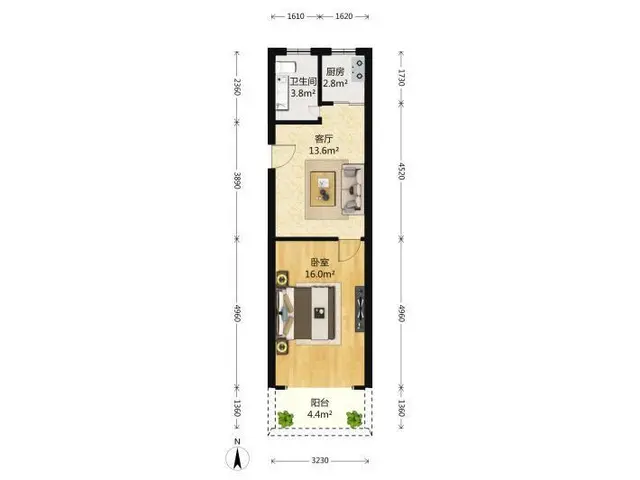 拱北关口岭秀城电梯精装大公寓出租，租价2300。近关口 - 图片 9