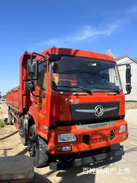 低价转让21年国六东风天锦7.4米自卸车 车况极品 - 图片 1
