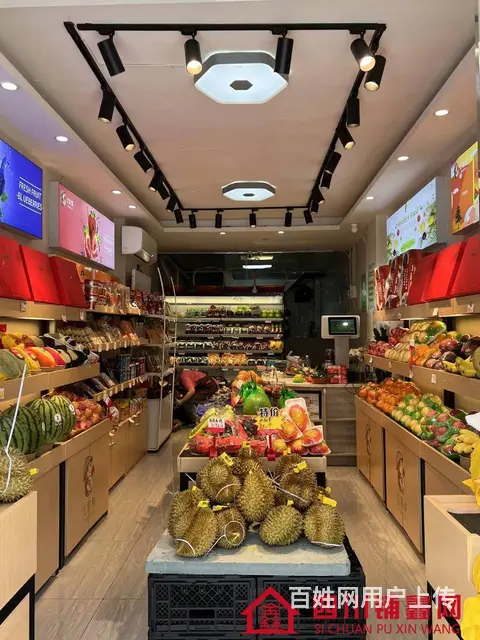 （四川铺鑫网）回风世纪花园50平水果店转让 - 图片 4