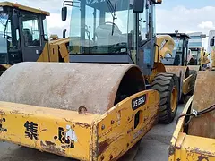 钦州附近二手压路机市场 徐工22吨26吨振动压土机
