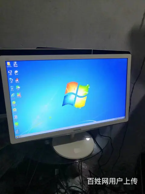 有二台三星和飞利浦品牌24寸大屏电脑液晶显示器 - 图片 5