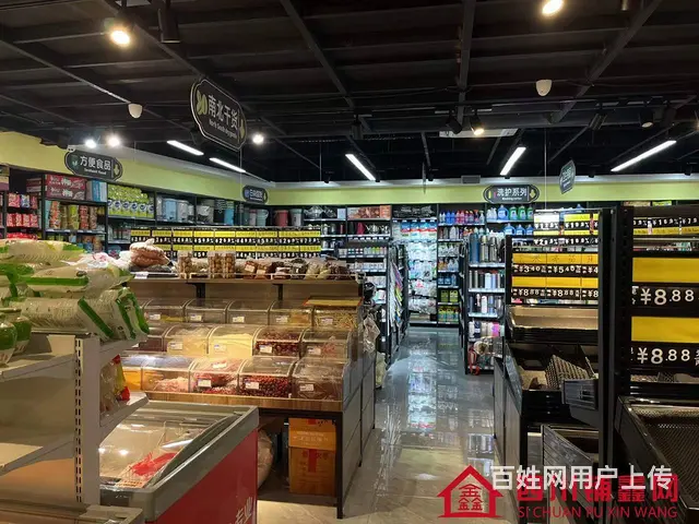 （四川铺鑫网）巴州区回风泽尧领地300平超市转让 - 图片 1