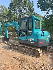 急售山河60E二手挖机手续齐全质保二年
