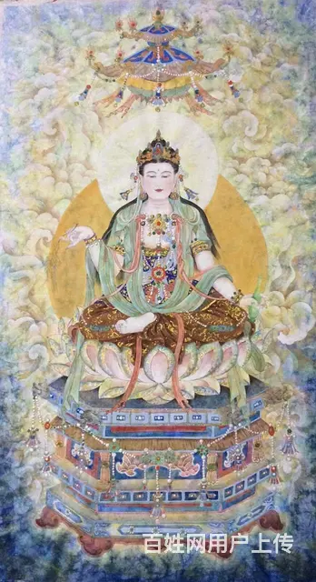 工笔重彩佛像绘画，山水花鸟课程班 - 图片 1