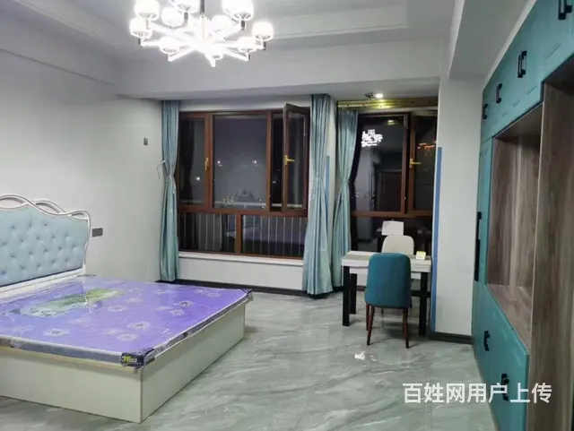 万国马头9楼50平1室1厅，包电梯物业取暖，精装修空调，冰箱 - 图片 2