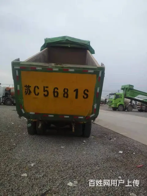 19年二手德龙U型环保渣土车 5.8米大箱 后八轮 - 图片 5