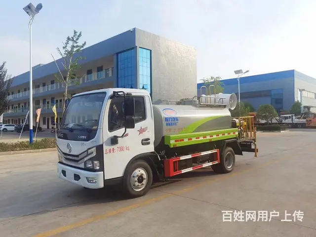 东风多利卡136马力5方工地降尘洒水车 哪里有卖 - 图片 2