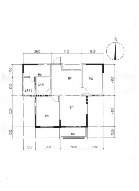 泉城对面锦绣翰林 精装修两室 家具家电齐全 拎包即住 随时看 - 图片 7