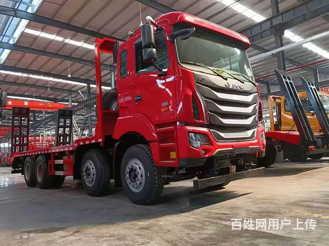 江淮平板车生产厂家 大挖掘机重型机械平板车 包送车 - 图片 7