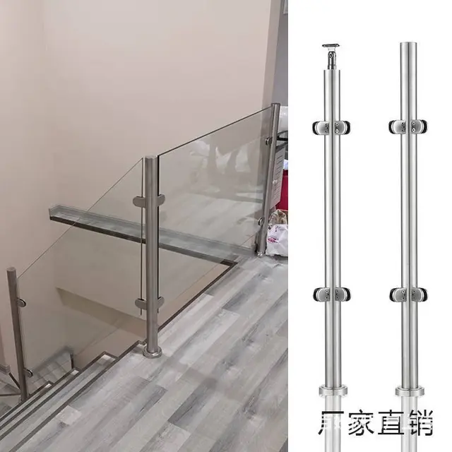 不锈钢护栏，阳台立柱，楼梯栏杆扶手，欢迎来电咨询 - 图片 9