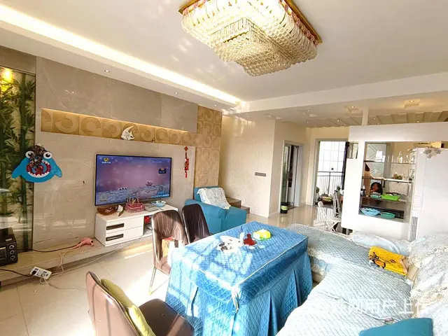 区政府旁峰景丽都精装修3室2卫带入户品牌装修家电家具打包出售 - 图片 1
