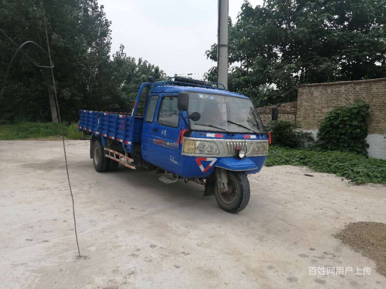 急转二手时风五轮平板车 高低速断气刹 大机器