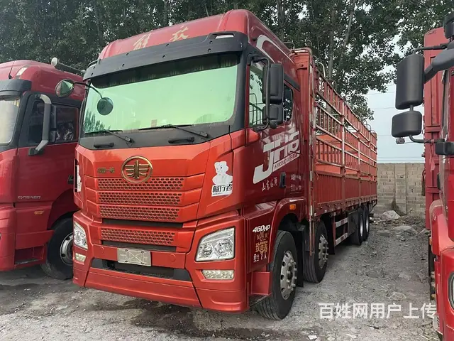 出售青岛解放JH6前四后八高栏，锡柴460马力 - 图片 1