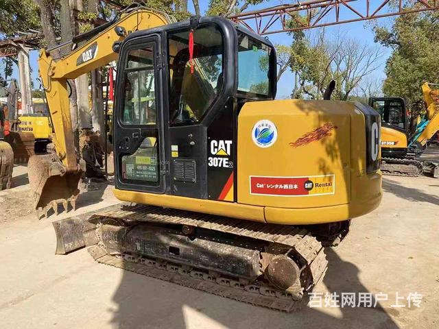 低价出售个人车 二手挖掘机卡特307e九成新车况的图片