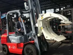 开封二手叉车_抱夹叉车、3吨柴油机夹抱叉车出售