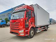 解放J6L肉钩车 生鲜冷冻配送保温车 来电有惊喜