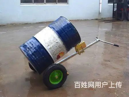 叉车用抱桶器鹰嘴吊夹吊具简易油桶车液压油桶搬运车 - 图片 2