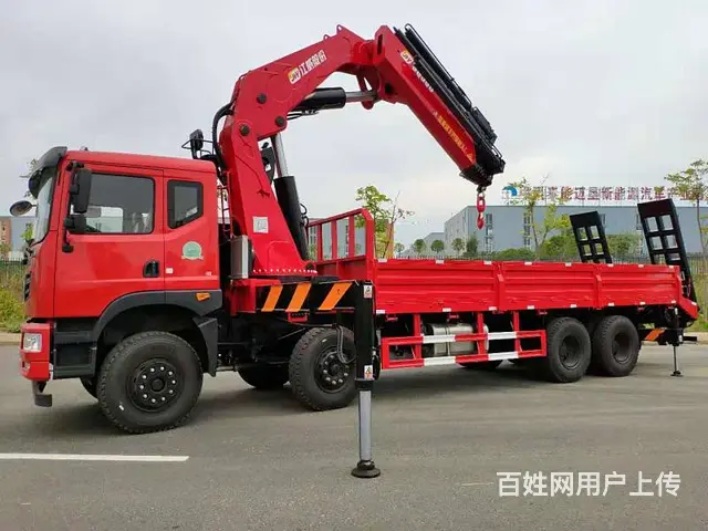 25吨东风T5前四后八平板随车吊 可全国分期 - 图片 6