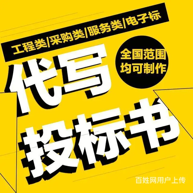 合肥标书制作公司标书投标书代写投书制作电子标书代写 - 图片 2