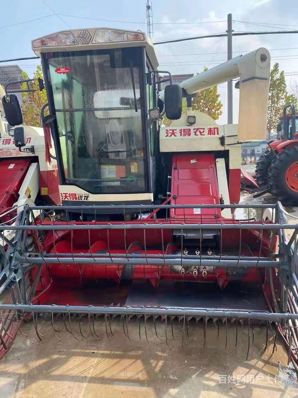 18年豪华版沃得收割机转让