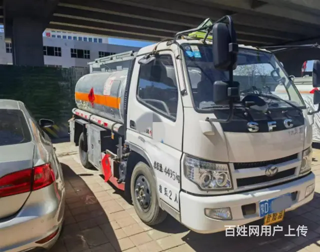 二手蓝牌2吨油罐车加油车2019年5月内蒙古牌照 - 图片 2