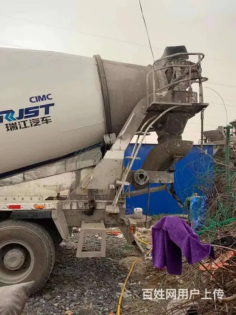 ​二手德龙搅拌车 大20方搅拌车 前四后八 国五 - 图片 4