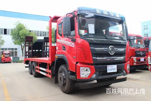 东风平板车 后八轮钩机拖板车 东风后八轮平板拖车 特价现车供 - 图片 4