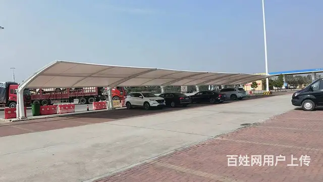 户外移动推拉雨棚伸缩帐篷遮阳停车棚大排档遮雨可活动 - 图片 1