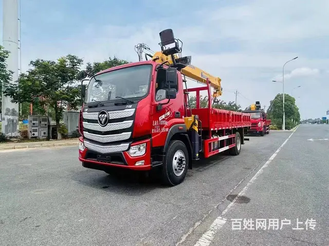 二手国六福田欧曼随车吊置换 - 图片 7