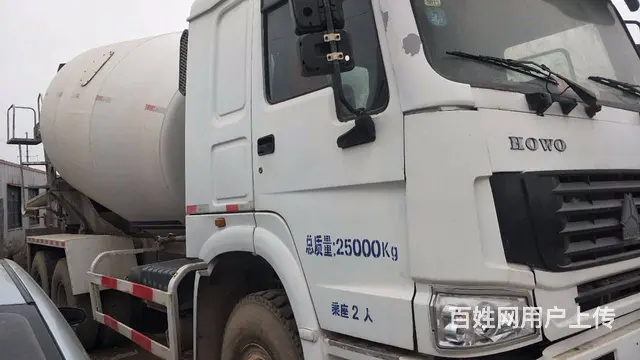 出售二手11年豪沃搅拌车 大12方 重汽发动机 - 图片 1