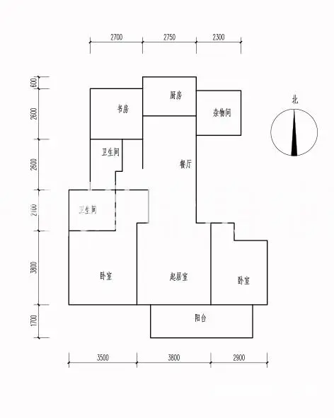 吾悦华府 精装四室 包物业 家具家电齐全 干净清爽 拎包即住 - 图片 12