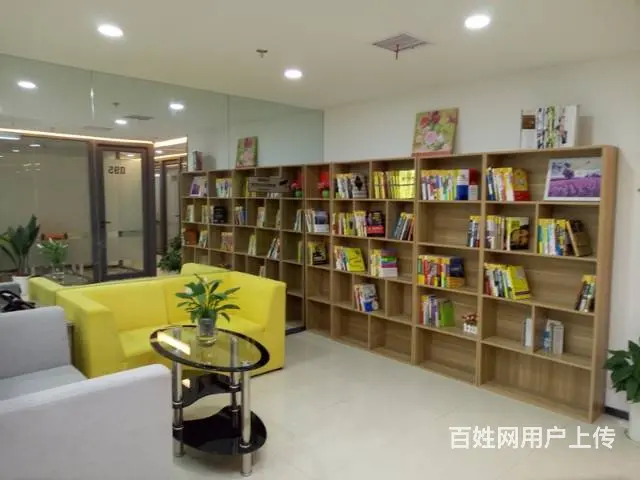 环境优美有书吧休闲区，在天目山路支付宝旁华鸿大厦 - 图片 9