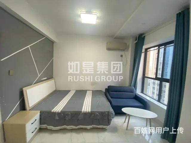 中骏世界城万达旁 公寓一房带厨房 独卫 出租 拎包入住 - 图片 2