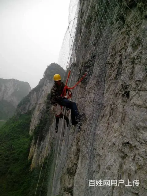 主动、被动边坡防护网，喷播绿化铁丝网、钢丝网厂家 - 图片 3