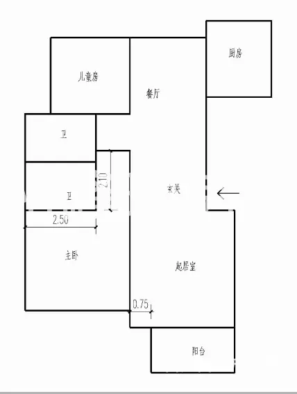 吾悦华府 精装自住装修 家具家电齐全 带地暖 有钥匙随时看房 - 图片 8