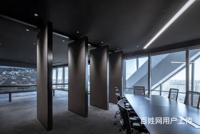淄博现代简约办公楼办公空间装修设计 - 图片 2