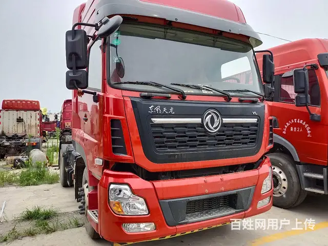 国六牵引车 单驱 二手东风天龙牵引车 350马力 - 图片 1