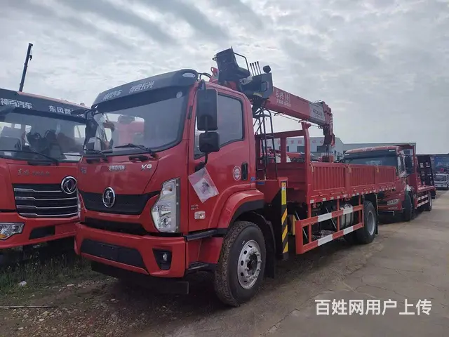 陕汽轩德8吨4节随车吊厂家地址 - 图片 6