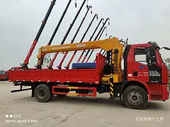 解放单桥10吨不超重8吨随车吊 可分期包上户