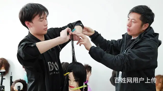学美发广州学美发，到百美汇学校，小班实操推荐就业 - 图片 3