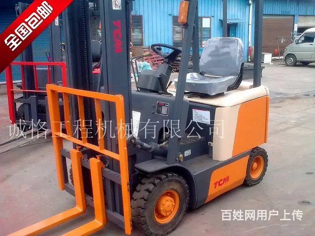 二手合力电动叉车，工厂车间静音环保2吨电瓶叉车包邮 - 图片 8