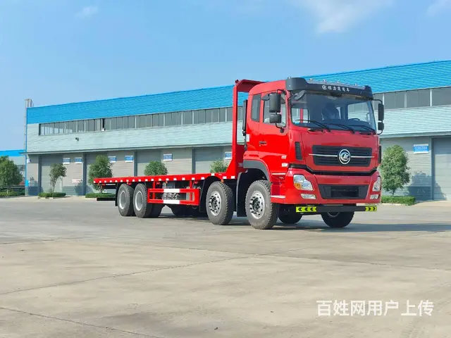 前四后八短轴距平板车 可制作纯平板  厂家直销 - 图片 1
