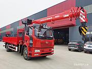 国六解放宏昌天马8吨随车吊  大量现车随提随走