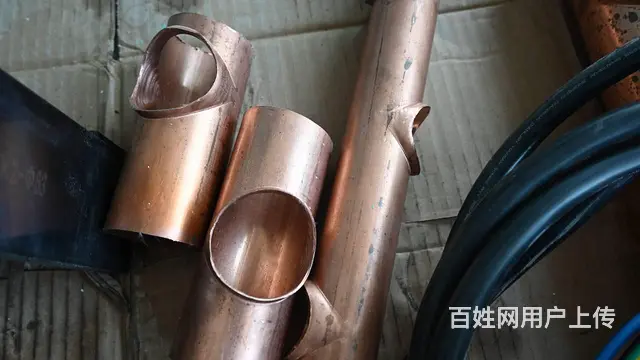 液压冲孔机拔管翻孔冷凝器加工机分水器铜管冲孔翻边机 - 图片 4