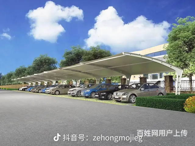 定制移动推拉雨棚伸缩式排挡遮阳蓬大型仓库物流户外电 - 图片 12
